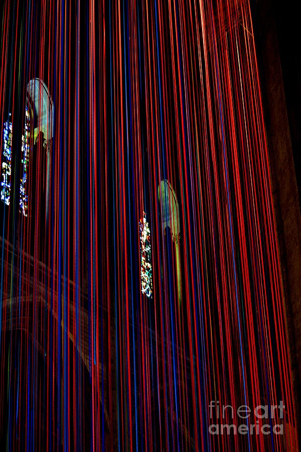 Grace Cathedral with Ribbons Photograph by Dean Ferreira