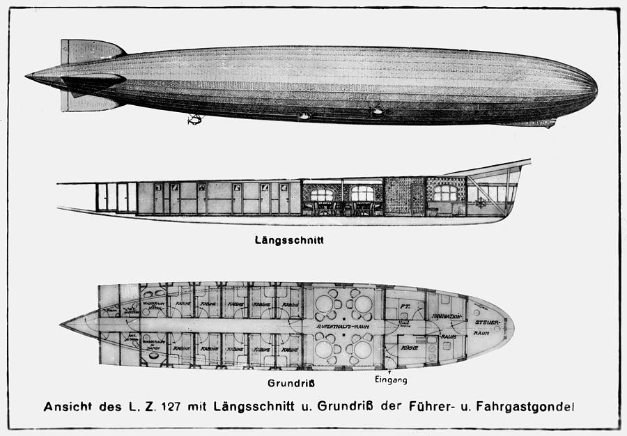 Graf Zeppelin #2 Photograph by Granger