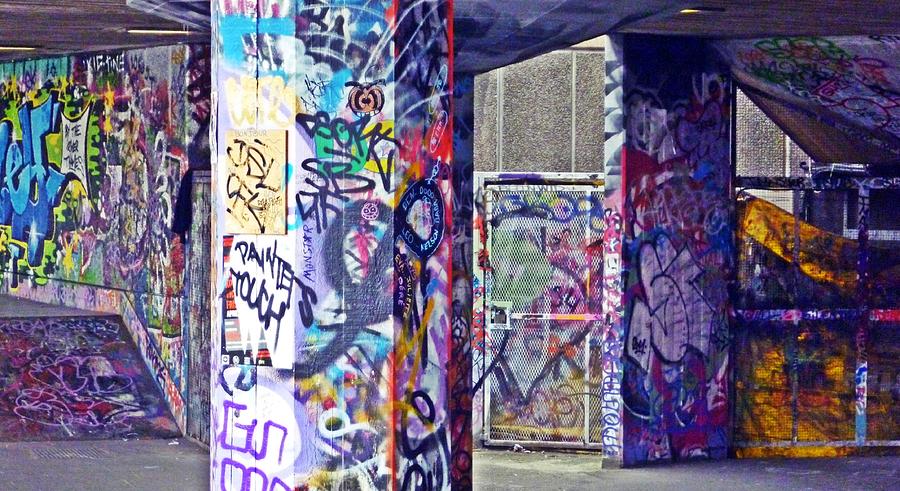 London Photograph - Graffiti alley #1 by Sharon Lisa Clarke