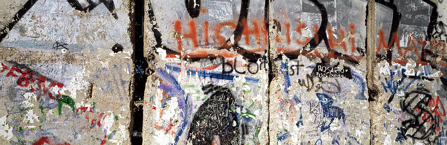 Graffiti On A Wall, Berlin Wall #1 Photograph by Panoramic Images