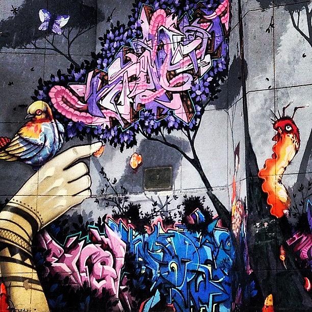 Butterfly Photograph - #graffiti #streetart #urbanart #art #1 by Tiago Sales Moreira