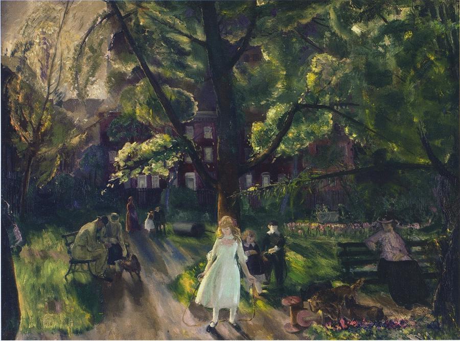 Gramercy Park #1 Painting by Celestial Images
