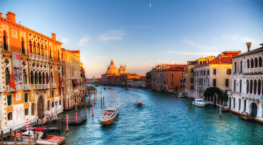 Grand Canal Venice Italy Photograph