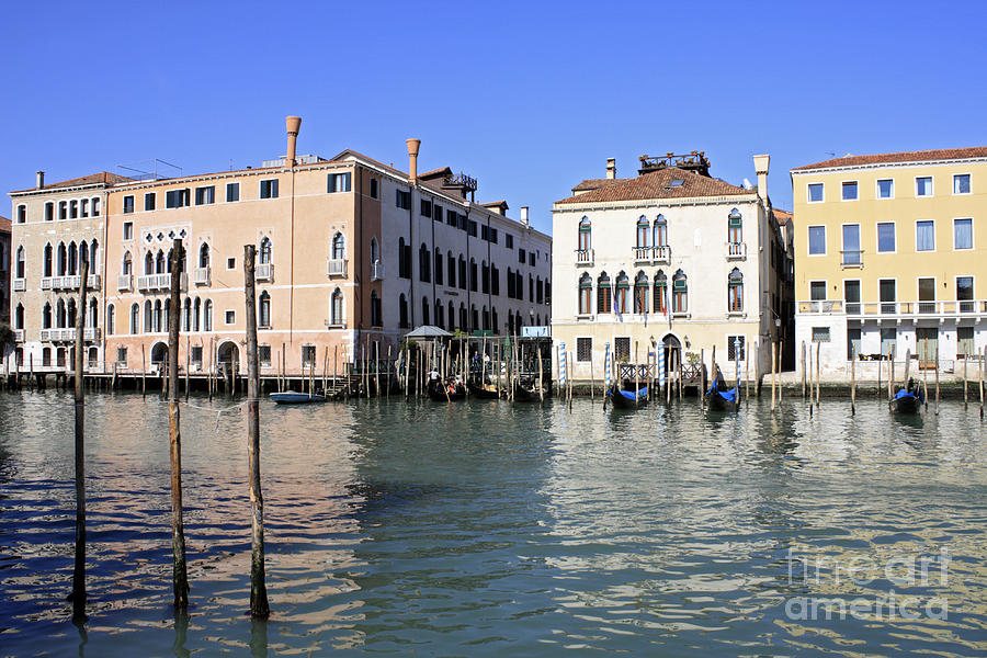 Grand Canal Venice Photograph by Julia Gavin
