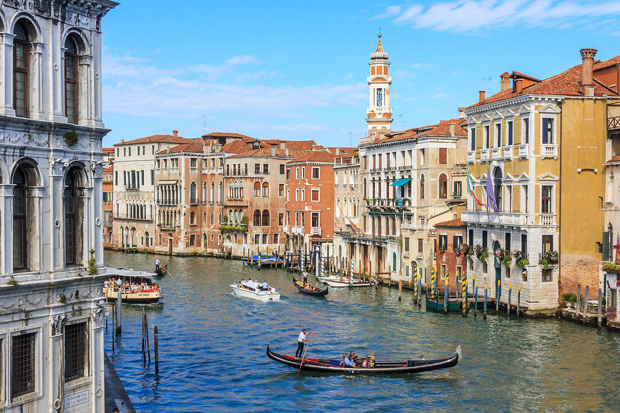 Grand Canal Venice #2 Photograph by Sue Leonard