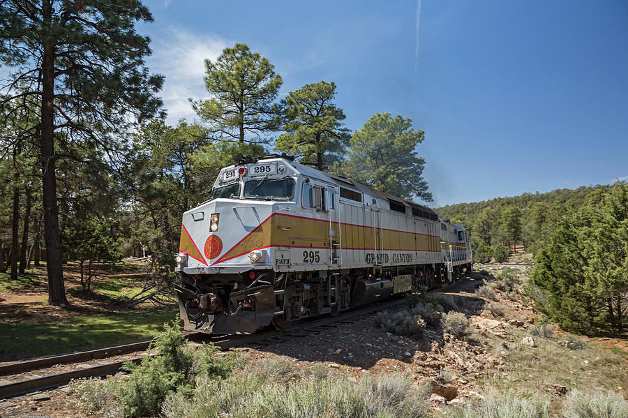 Grand Canyon Railway #1 Photograph by Jim West/science Photo Library