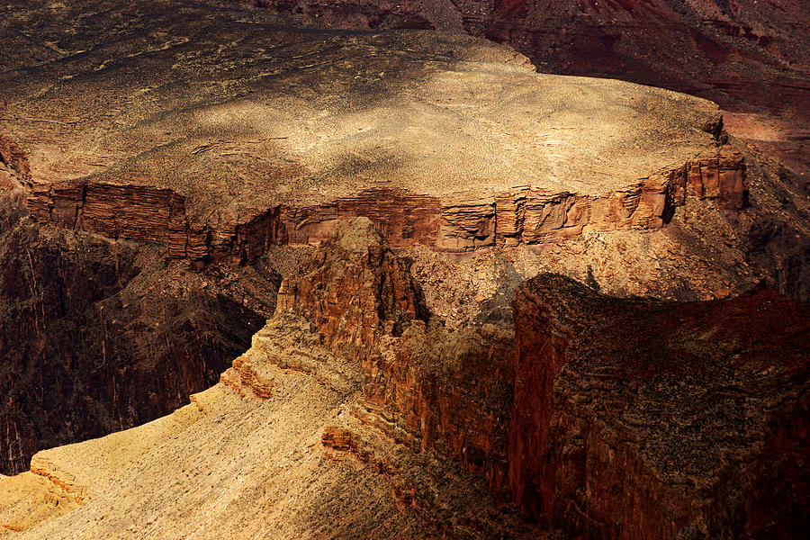 Grand Canyon Shadows #1 Photograph by Daniel Woodrum