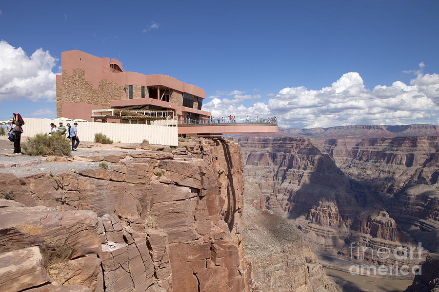 Grand Canyon Skywalk #1 Photograph by Anthony Totah