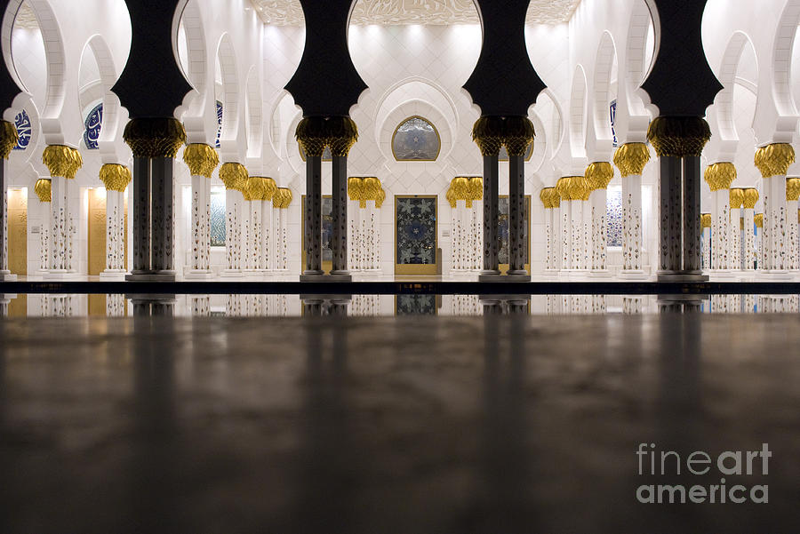 Grand Mosque #1 Photograph by Milena Boeva