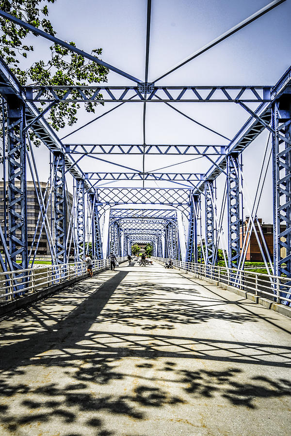 Grand Rapids Bridge #1 Photograph by Chris Smith