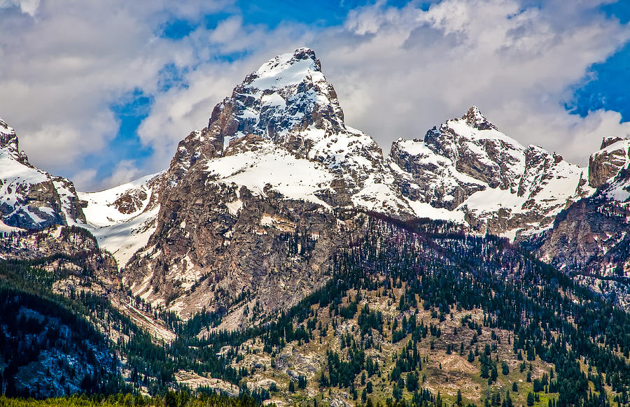 Grand Tetons #1 Photograph by Tommy Farnsworth