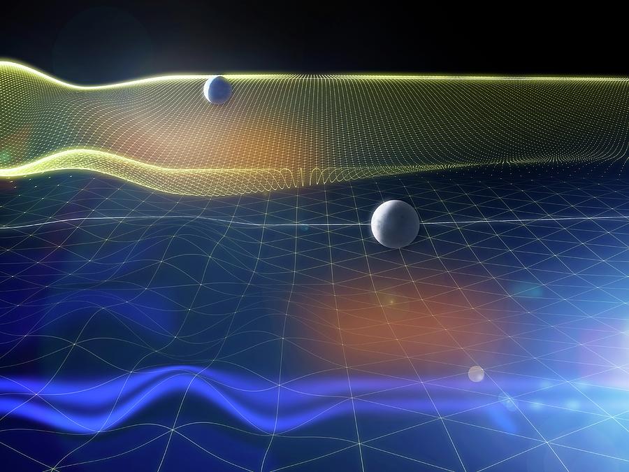 Gravitational Waves And Earth #1 Photograph by Ramon Andrade 3dciencia