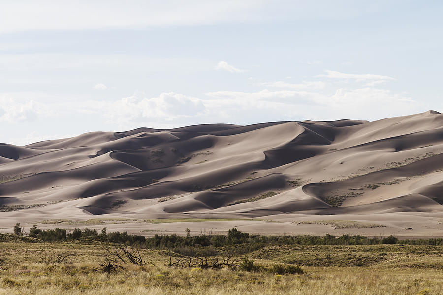 1 Great Sand Dunes Panorama Photograph by D Scott Clark