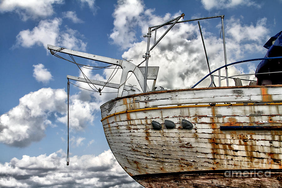 Up Movie Photograph - Greek Fishing Boat #1 by Stelios Kleanthous
