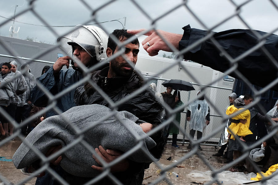 Greek Island Of Lesbos Continues To Receive Migrants Fleeing Their Countries Photograph by Spencer Platt Greek Island Of Lesbos Continues To Receive Migrants Fleeing Their Countries Photograph by Spencer Platt