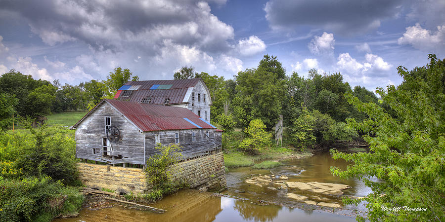 Greens Mill at Falls of Rough Kentucky #1 Photograph by Wendell Thompson