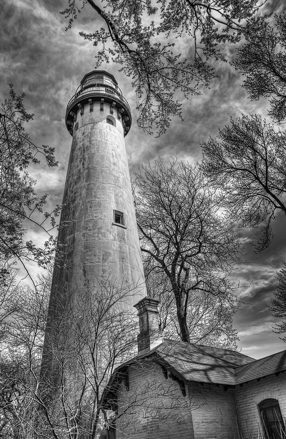 Grosse Point Lighthouse Photograph