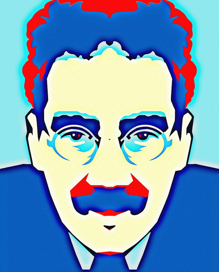 Groucho Marx #1 Photograph by Art Cinema Gallery - Pixels