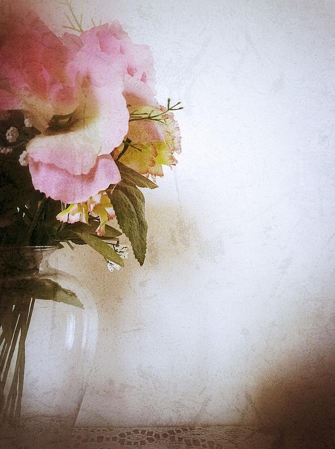 Grunge Flowers 4 Photograph by Isabella Shores