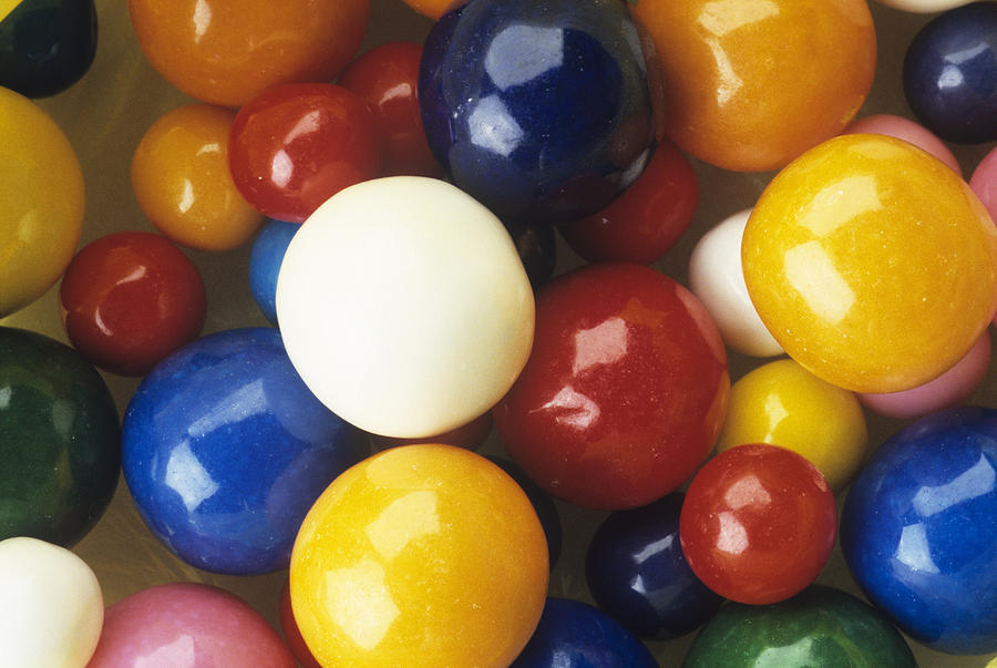 Gum Balls #1 Photograph by Science Photo Library Gum Balls #1 Photograph by Science Photo Library
