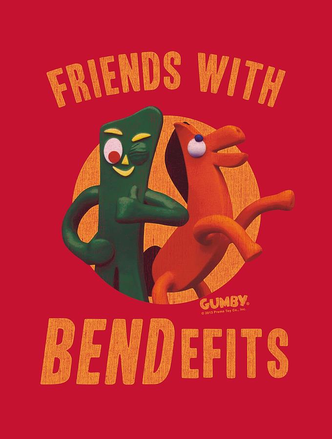 Gumby Digital Art - Gumby - Bendefits #1 by Brand A