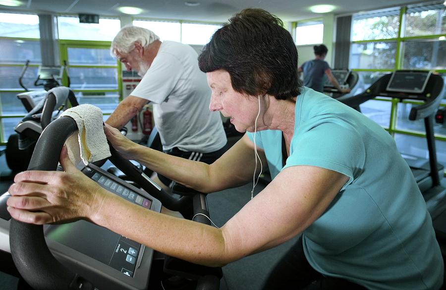 Gym Exercise #1 Photograph by David Woodfall Images/science Photo Library