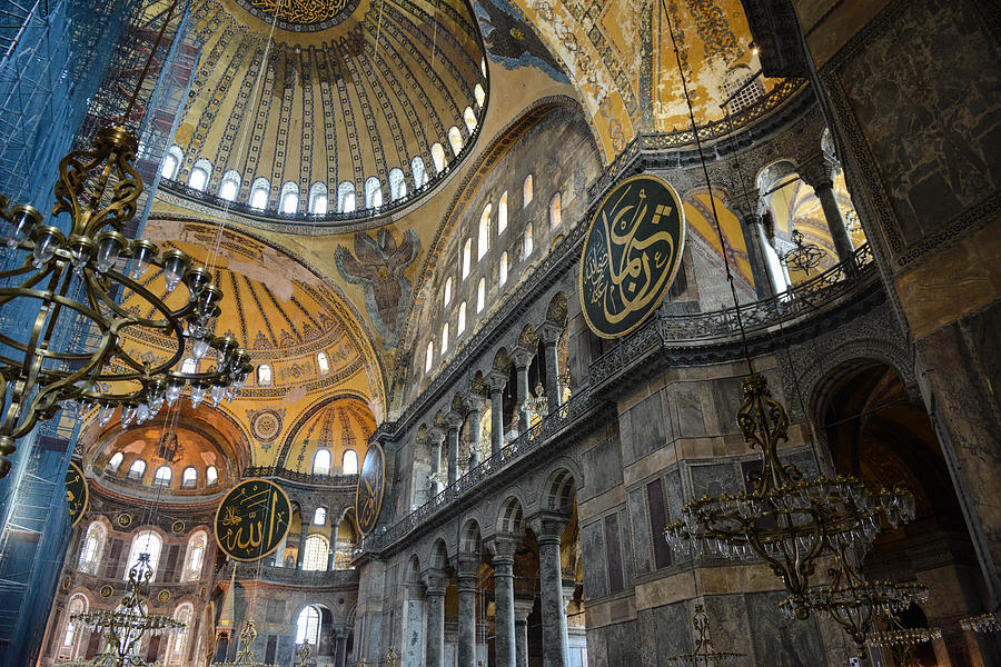 Hagia Sophia in Istanbul Turkey #1 Photograph by Brandon Bourdages