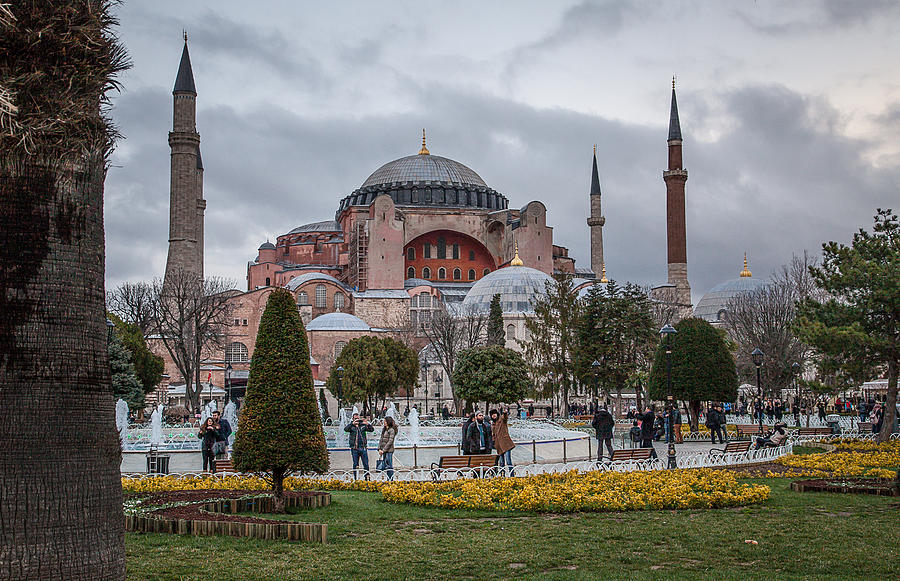 Hagia Sophia #2 Photograph by Shirley Radabaugh