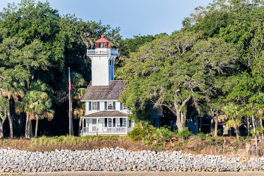 Haig Point Lighthouse Daufuskie Island South Carolina Photograph