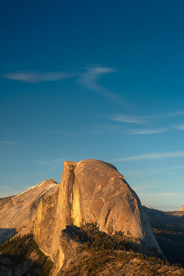 Yosemite National Park Photograph - Half Dome Sky by Steve Gadomski
