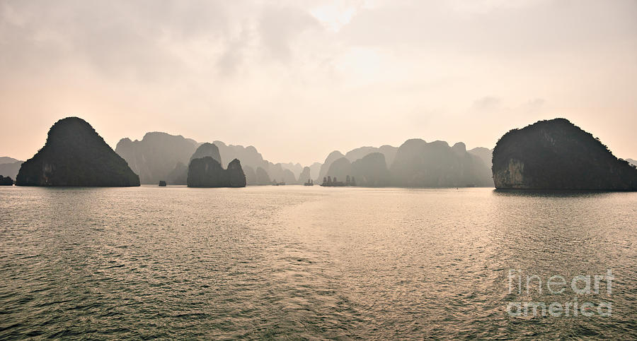 Halong Bay - Vietnam #1 Photograph by Luciano Mortula
