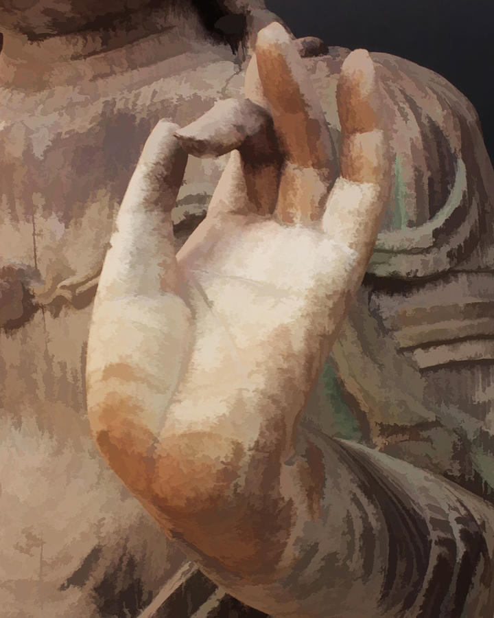 Hand Of Buddha C2014 Photograph