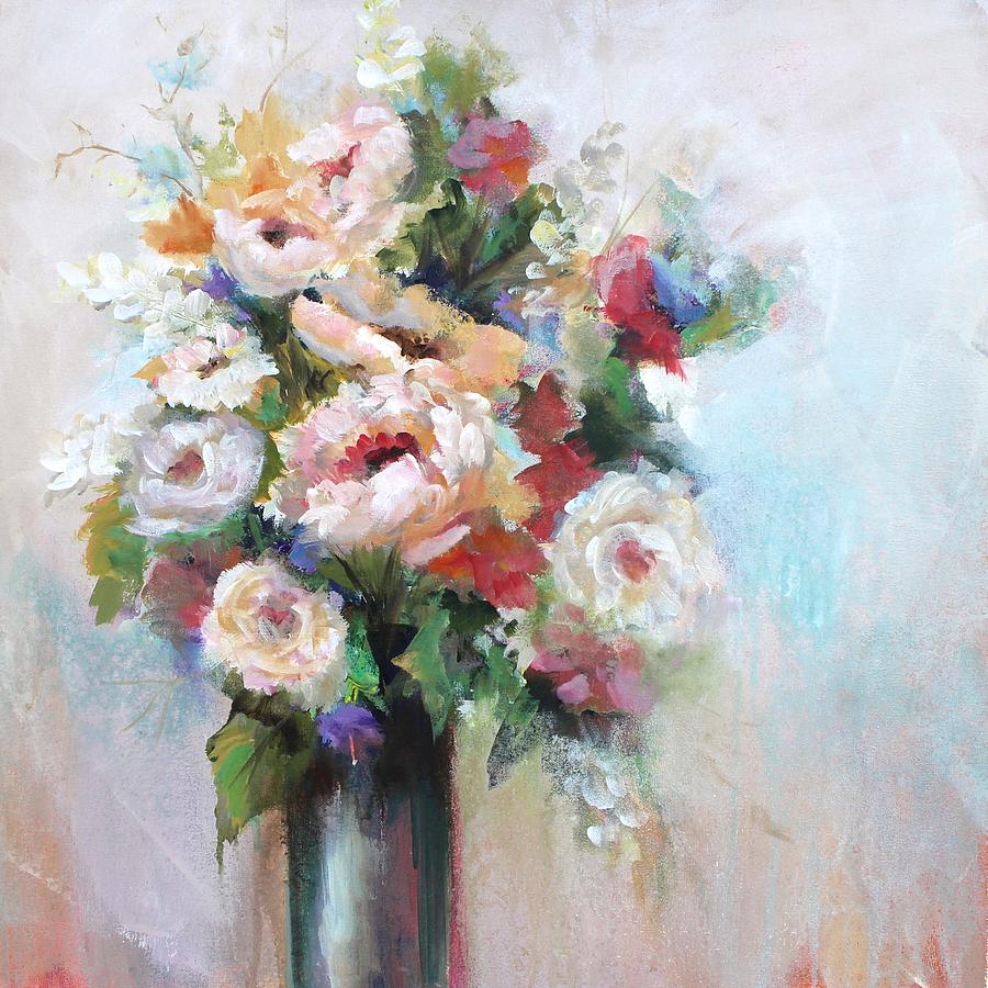Flower Painting - Hand -Picked by Karen Hale