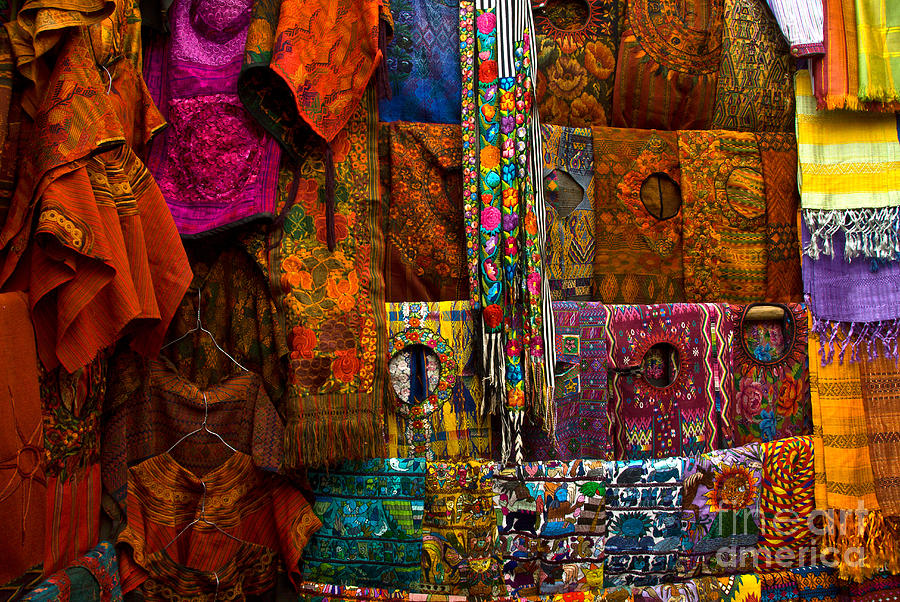 Handmade Guatemalan Goods #1 Photograph by Mark Newman