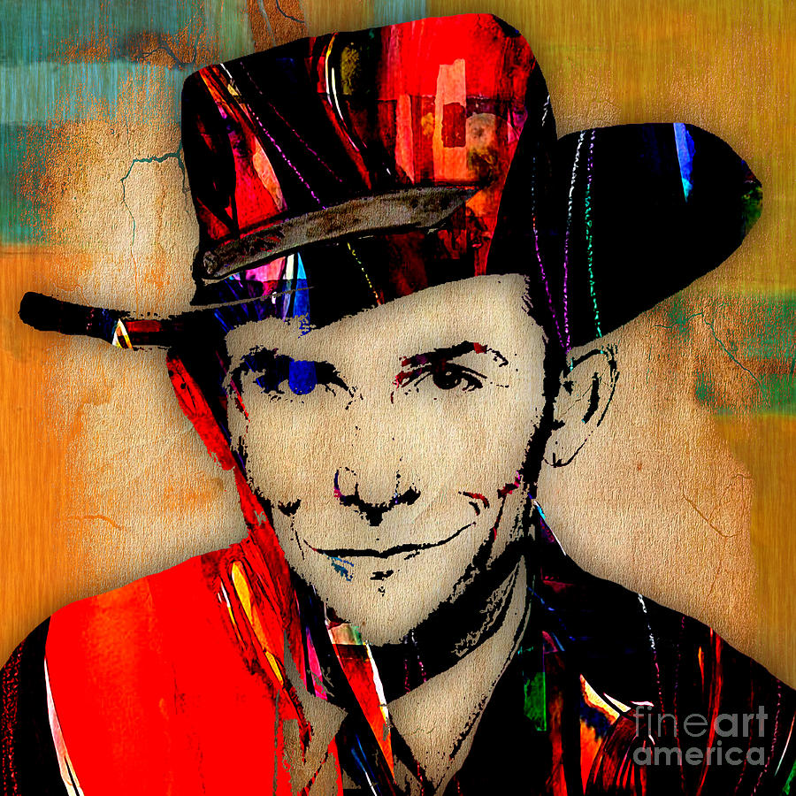Hank Williams Collection #1 Mixed Media by Marvin Blaine