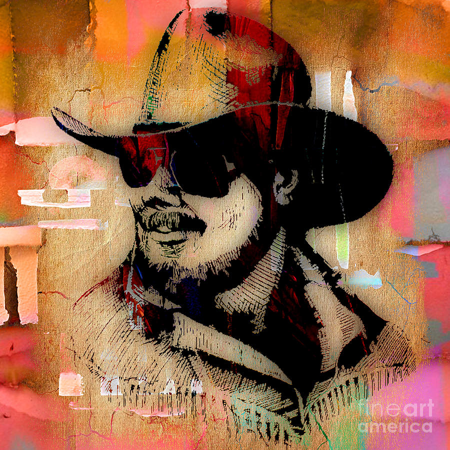 Hank Williams Jr Collection #1 Mixed Media by Marvin Blaine
