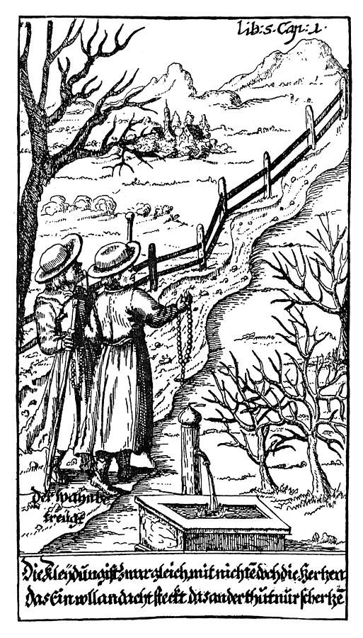 1671 Drawing - Hans Von Grimmelshausen (1622?-1676) #1 by Granger