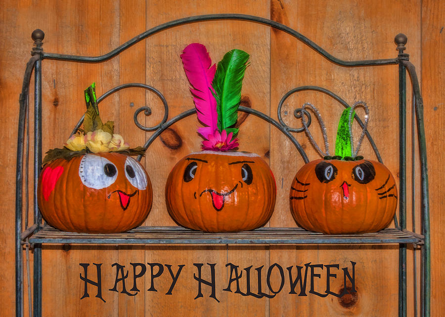 Happy Halloween Photograph by Cathy Kovarik