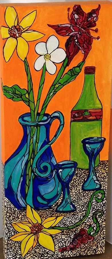 Happy Hour Painting by Michelle Gonzalez | Fine Art America