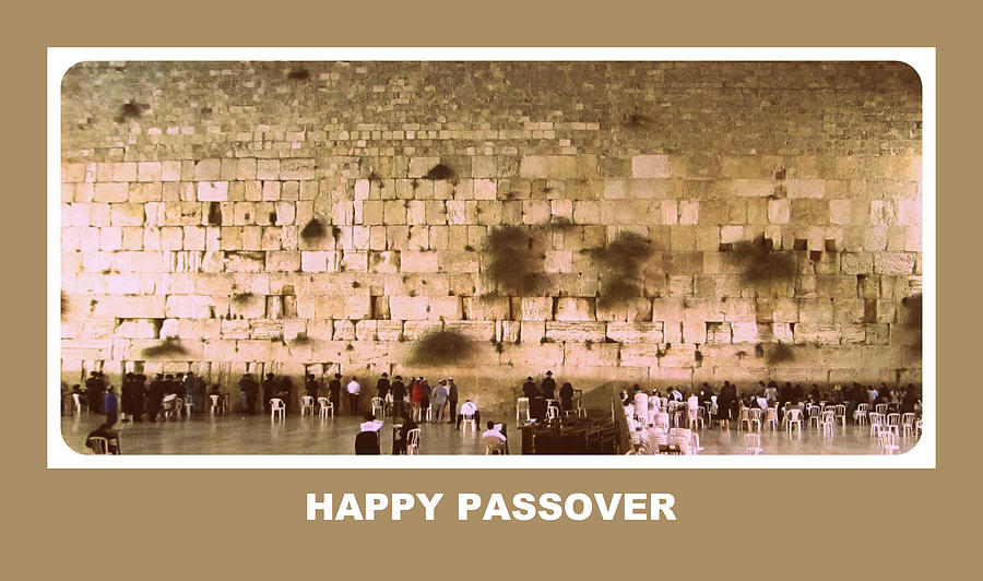 Happy Passover #1 Photograph by John Shiron