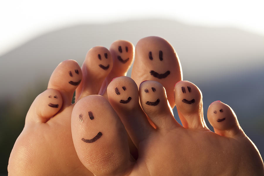 Happy Toes #1 Photograph by Bill Oxford