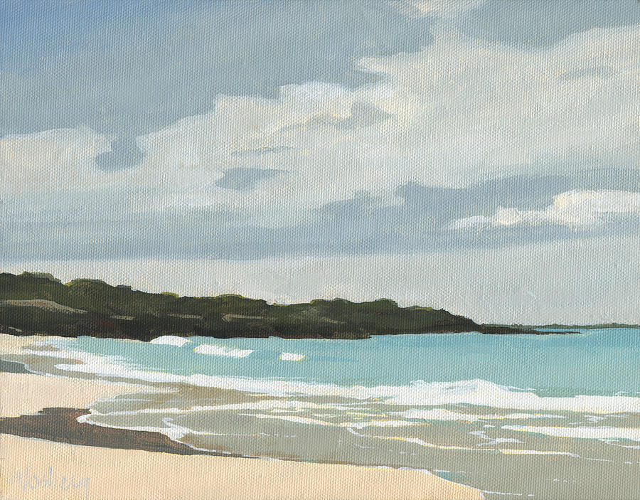 Honolulu Painting - Hapuna Beach #2 by Stacy Vosberg