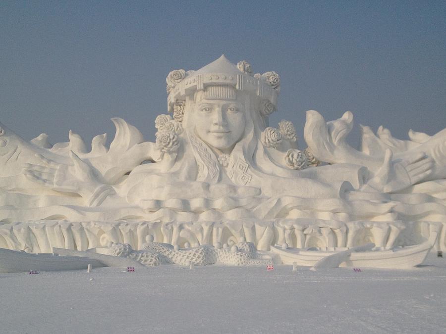 Harbin Ice and Snow Festival 2013 #1 Photograph by Brett Geyer