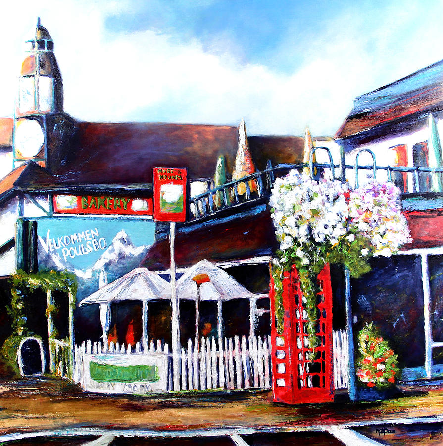 Hare And Hounds #2 Painting by Marti Green
