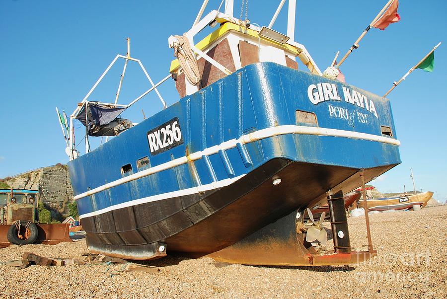 Hastings fishing boat #1 Photograph by David Fowler