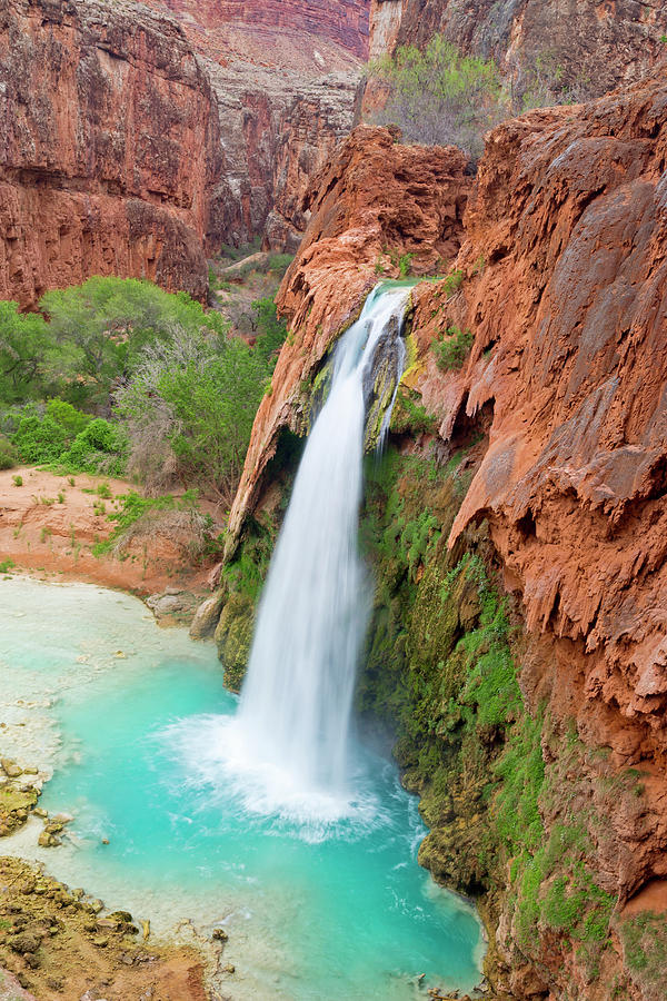 Havasu Falls On Havasupai Reservation Photograph by Danita Delimont