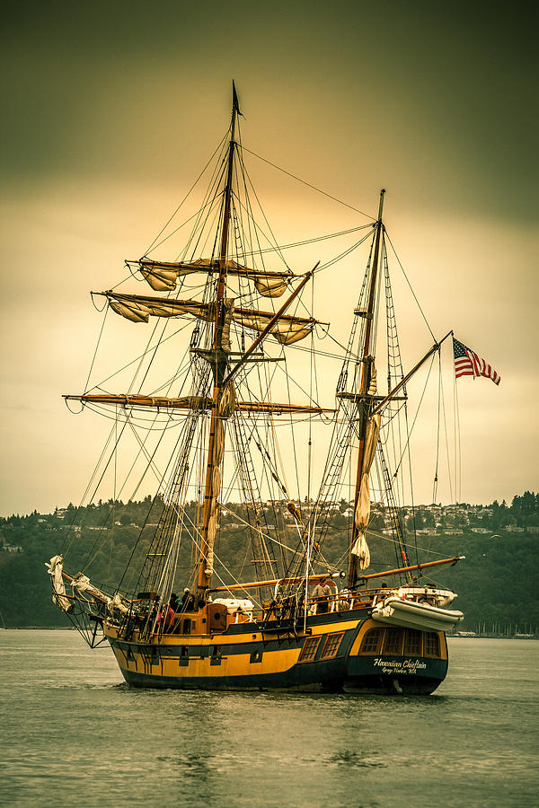 Hawaiian Chieftain sailing vessel Photograph by Mike Penney - Fine Art ...