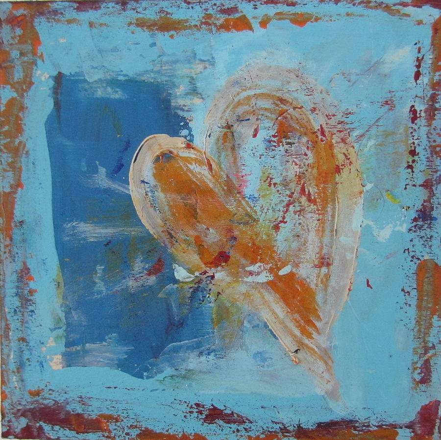 Heart 1 #1 Painting by Francine Ethier
