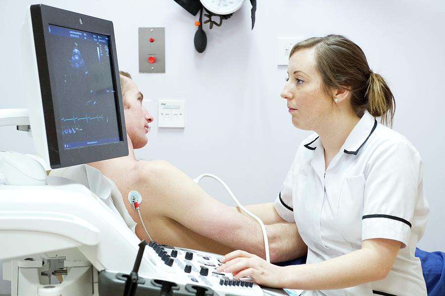 Heart Ultrasound Photograph by Lth Nhs Trust - Fine Art America