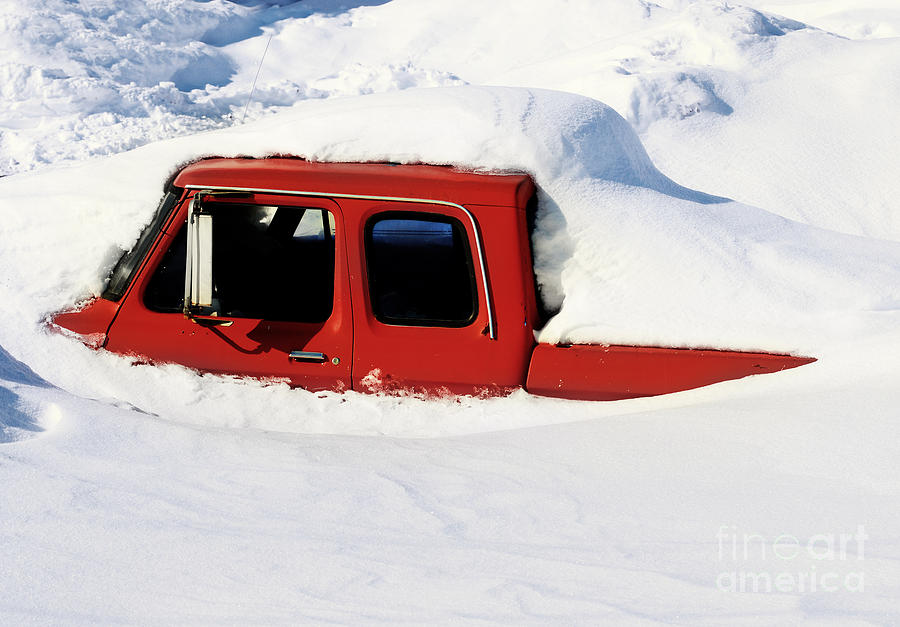 Heavy Winter Snow #1 Photograph by Lane Erickson - Pixels